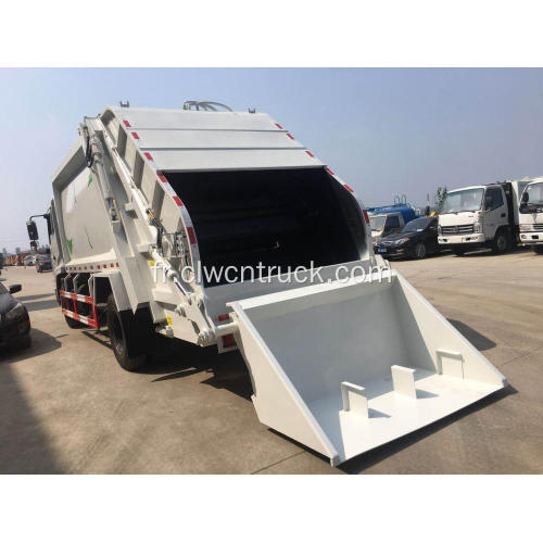 VENTE CHAUDE Dongfeng 180hp 12cbm Compacted Garbage Truck